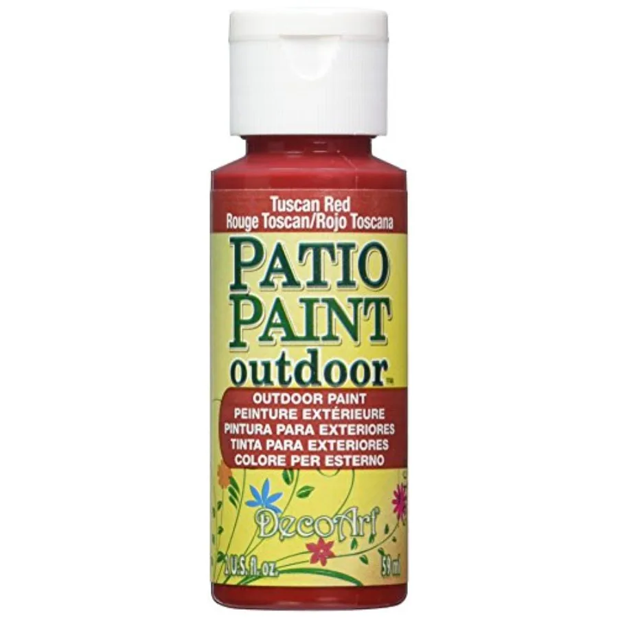 Patio Paint 2-Ounce Tuscan Red Acrylic Paint
Patio Paint 2-Ounce Tuscan Red Acrylic Paint