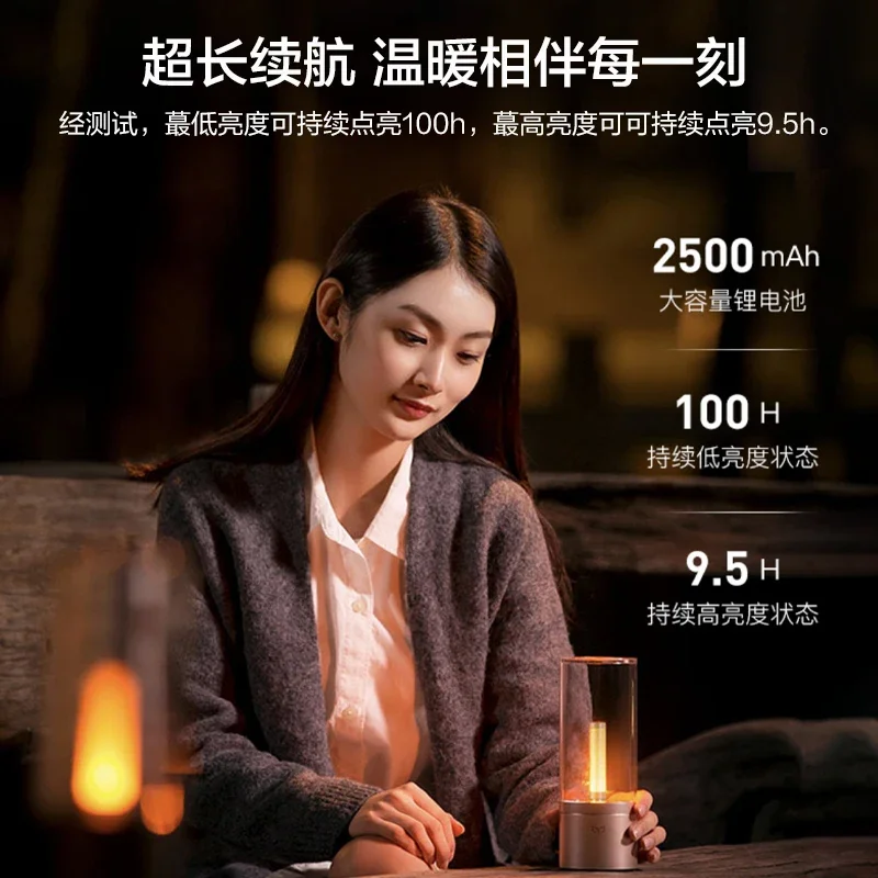 Candlelight Ambient Light LED Dimmable Bedroom Bedside Light Simple Modern Birthday Gift
Candlelight Ambient Light LED Dimmable Bedroom Bedside Light Simple Modern Birthday Gift