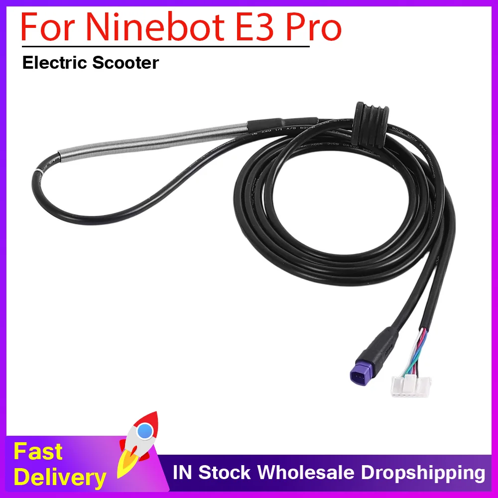 Кабель управления для электросамоката Ninebot E3 Pro, запасные части, аксессуары для подключения и управления
Кабель управления для электросамоката Ninebot E3 Pro, запасные части, аксессуары для подключения и управления