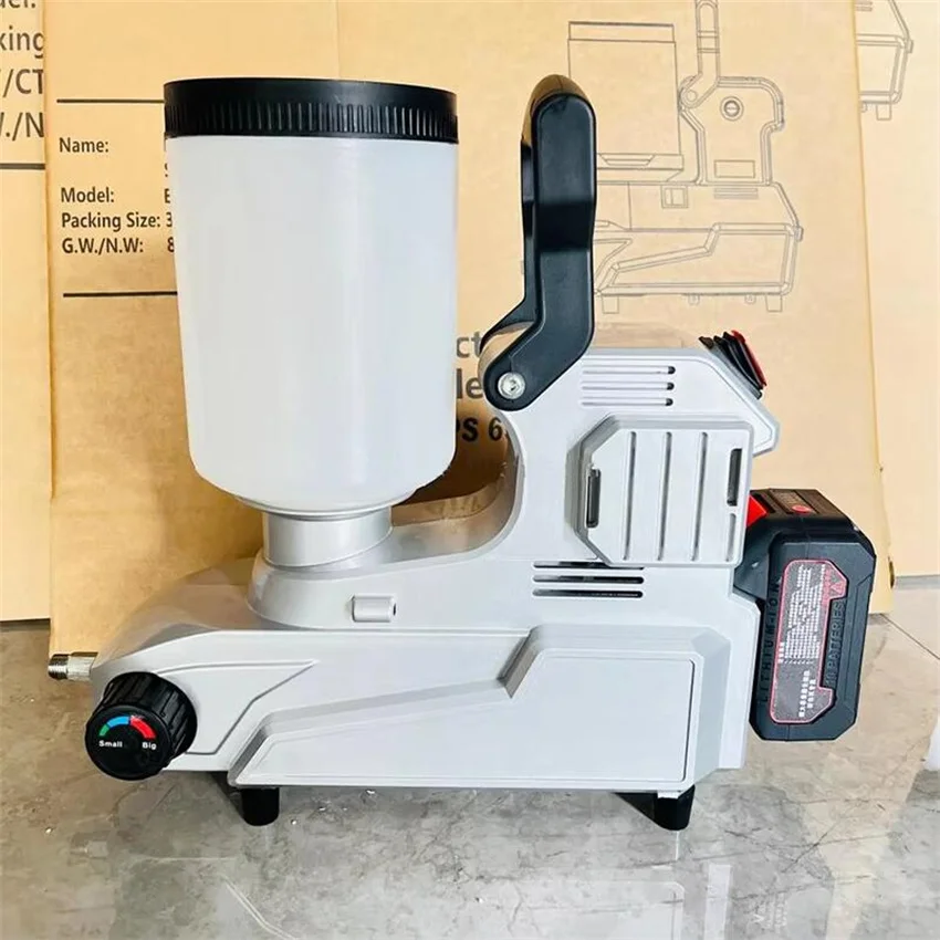 Household Small Lithium Airless Paint Sprayer Airless Electric Spray Gun Latex Paint Coating Lithium Battery Spray Machine 220V
Household Small Lithium Airless Paint Sprayer Airless Electric Spray Gun Latex Paint Coating Lithium Battery Spray Machine 220V