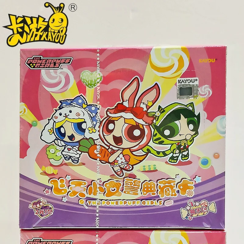 Original KAYOU The Powerpuff Girls Collector'S Card Candy Bag Vol.1 Animation Cartoon Game Collection Card Peripheral Toy Gifts
Original KAYOU The Powerpuff Girls Collector'S Card Candy Bag Vol.1 Animation Cartoon Game Collection Card Peripheral Toy Gifts