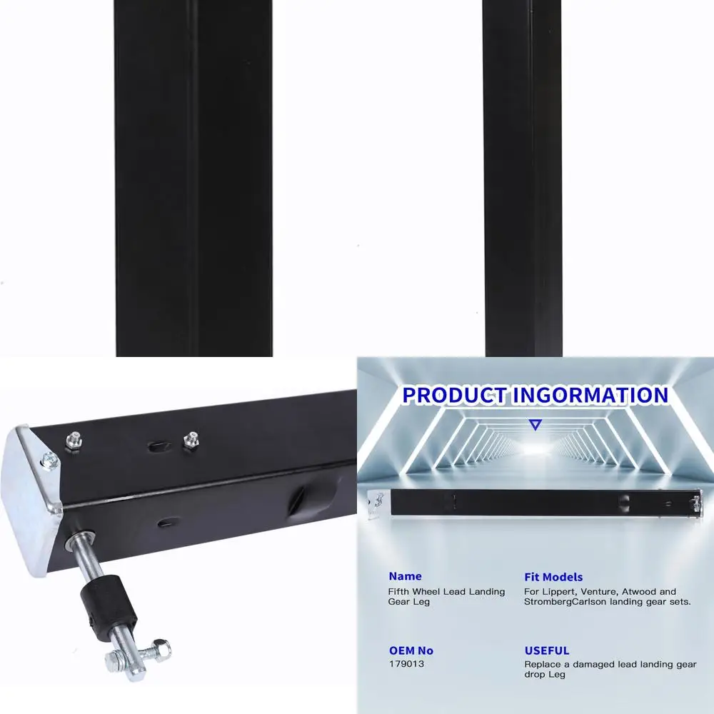 179013 RV Lead Fifth Wheel Landing Gear Leg Compatible with Lippert Venture Universal 29-1/2" Landing Gear Jack fit for Atwood &
179013 RV Lead Fifth Wheel Landing Gear Leg Compatible with Lippert Venture Universal 29-1/2" Landing Gear Jack fit for Atwood &