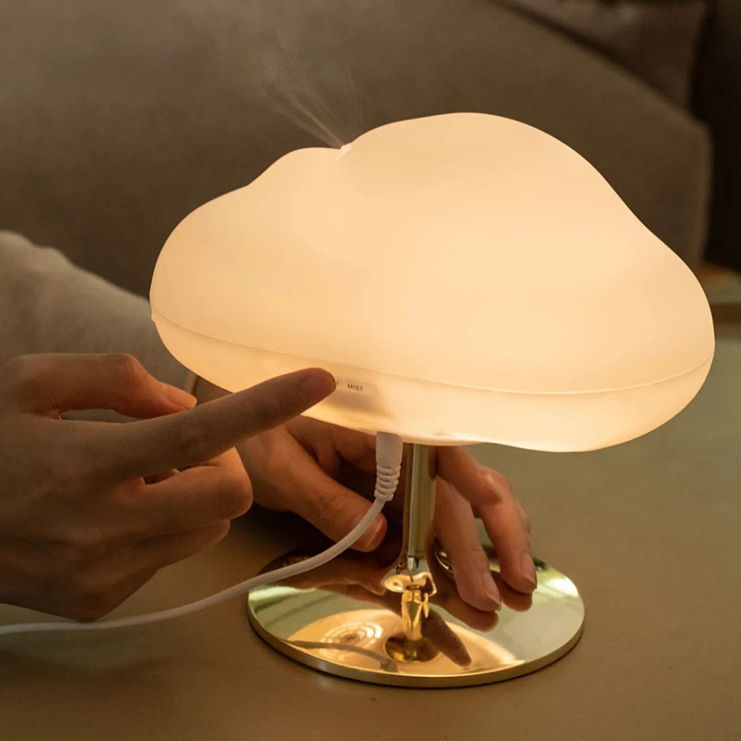 Рассеиватель эфирного масла Cloud, 270 мл, USB-увлажнитель воздуха со светодиодным цветным ночником, ароматерапевтический спа
Рассеиватель эфирного масла Cloud, 270 мл, USB-увлажнитель воздуха со светодиодным цветным ночником, ароматерапевтический спа