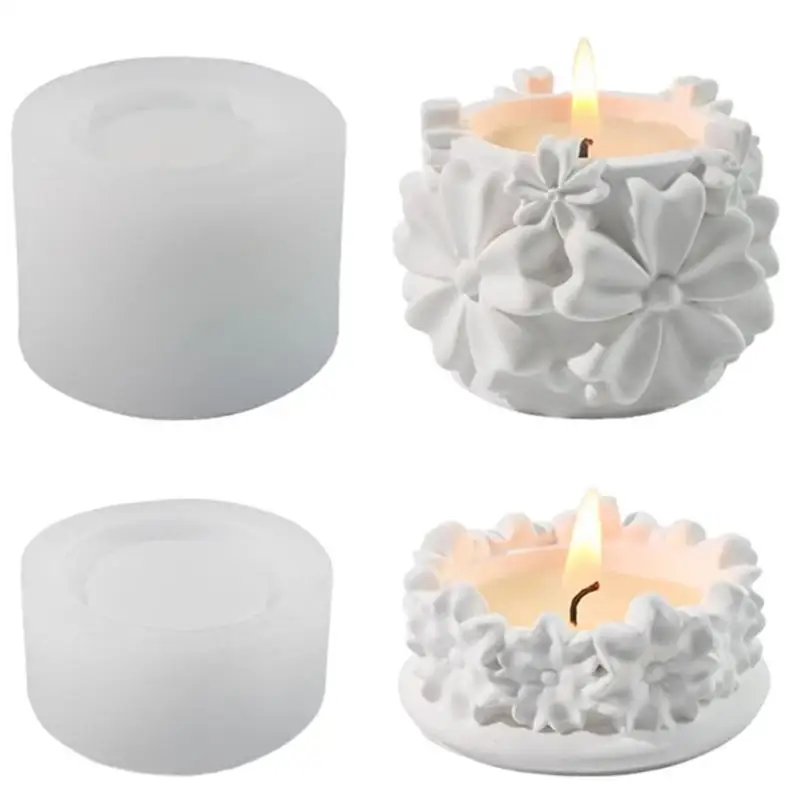 E8BD Flower Carved Silicone Holder Molds Flower Embossed Silicone Tealight Holder Molds for Candlestick Holder
E8BD Flower Carved Silicone Holder Molds Flower Embossed Silicone Tealight Holder Molds for Candlestick Holder