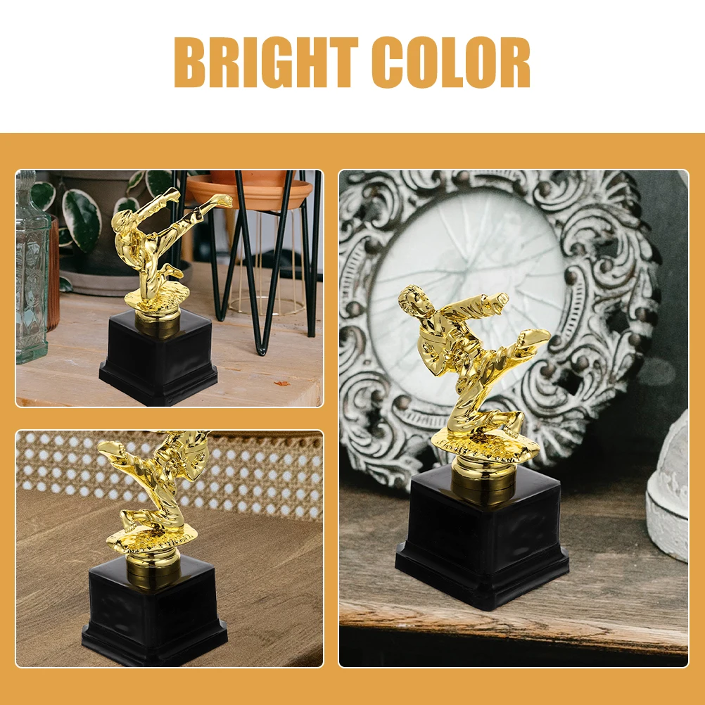 2Pcs Taekwondo Arts Award Trophy Decor Celebration Competition Trophy Cup Golden Small School Competition Party Craft
2Pcs Taekwondo Arts Award Trophy Decor Celebration Competition Trophy Cup Golden Small School Competition Party Craft