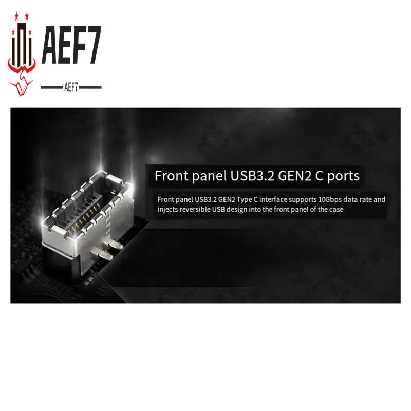 AEF7-разъемы USB 3.2 Удлинительный кабель для передней панели, кабель-перегородка Gen2x2 TYPE-E для корпуса Type-C Front C Женский 10G/20Gbps
AEF7-разъемы USB 3.2 Удлинительный кабель для передней панели, кабель-перегородка Gen2x2 TYPE-E для корпуса Type-C Front C Женский 10G/20Gbps