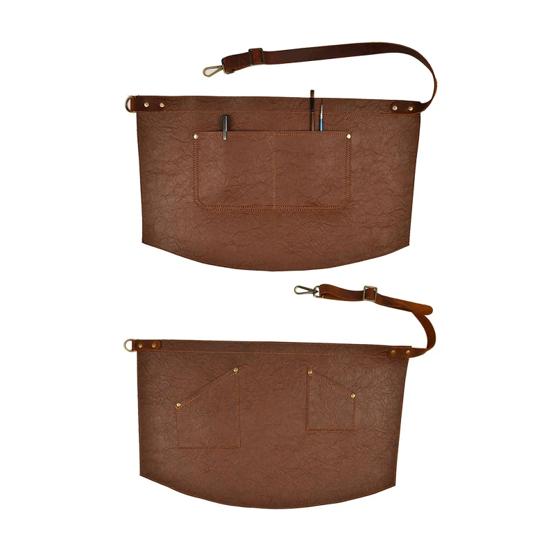 PU Leather Waist Apron Adjustable Wasit Strap with Pockets for Women Men
PU Leather Waist Apron Adjustable Wasit Strap with Pockets for Women Men