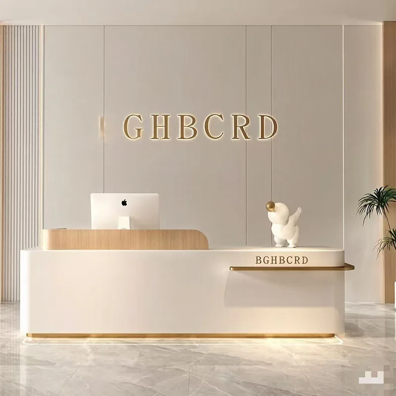 Modern Luxury Reception Desks Service Counter Industrial Design Reception Desks Welcome Elegant Scrivania Industrial Furniture
Modern Luxury Reception Desks Service Counter Industrial Design Reception Desks Welcome Elegant Scrivania Industrial Furniture