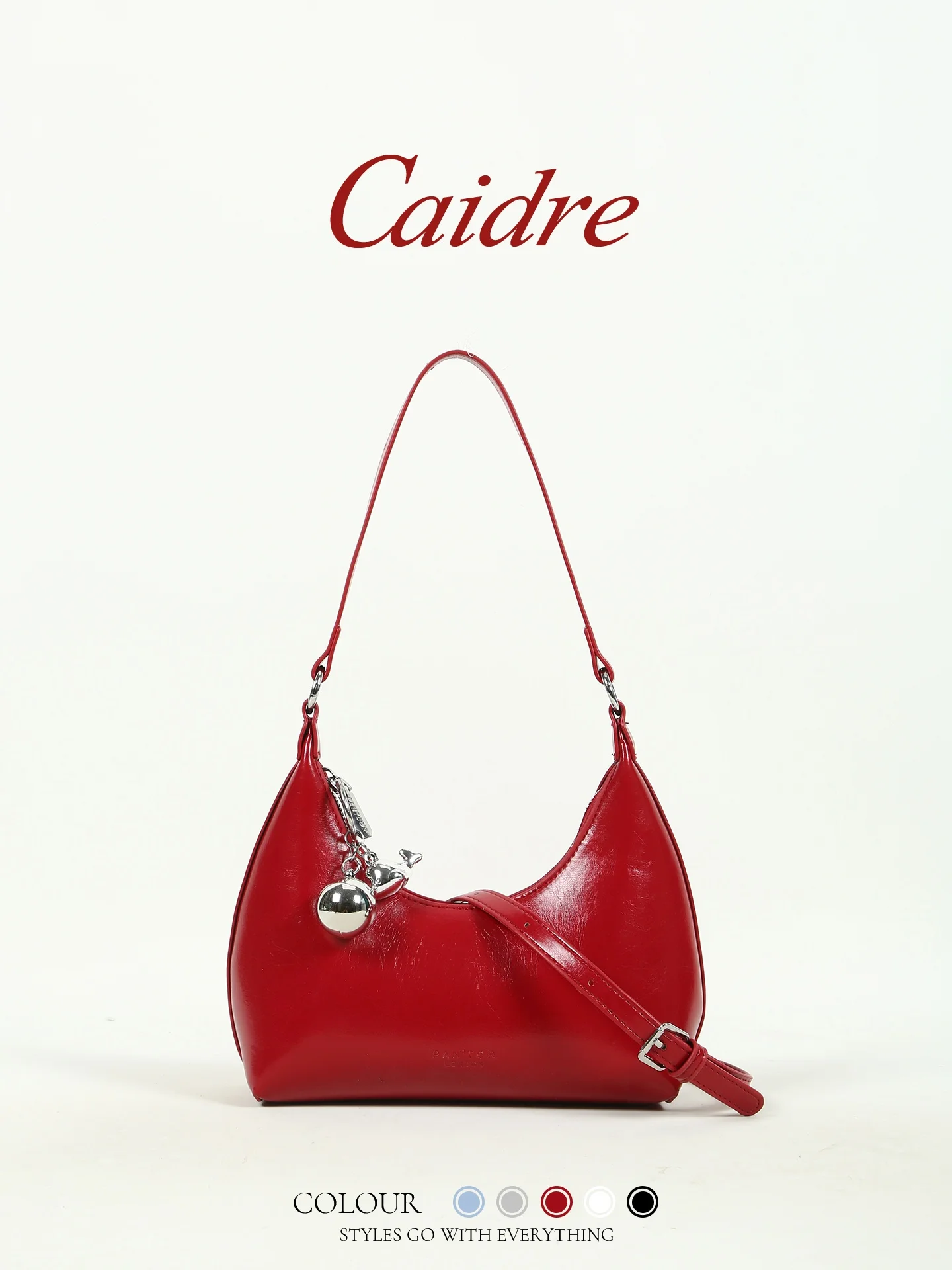 Caidre Premium Red Underarm Bag Women's 2026 New Office Small Carry Shoulder Crossbody Bag Korean Style Daily Match Soft PU
Caidre Premium Red Underarm Bag Women's 2026 New Office Small Carry Shoulder Crossbody Bag Korean Style Daily Match Soft PU