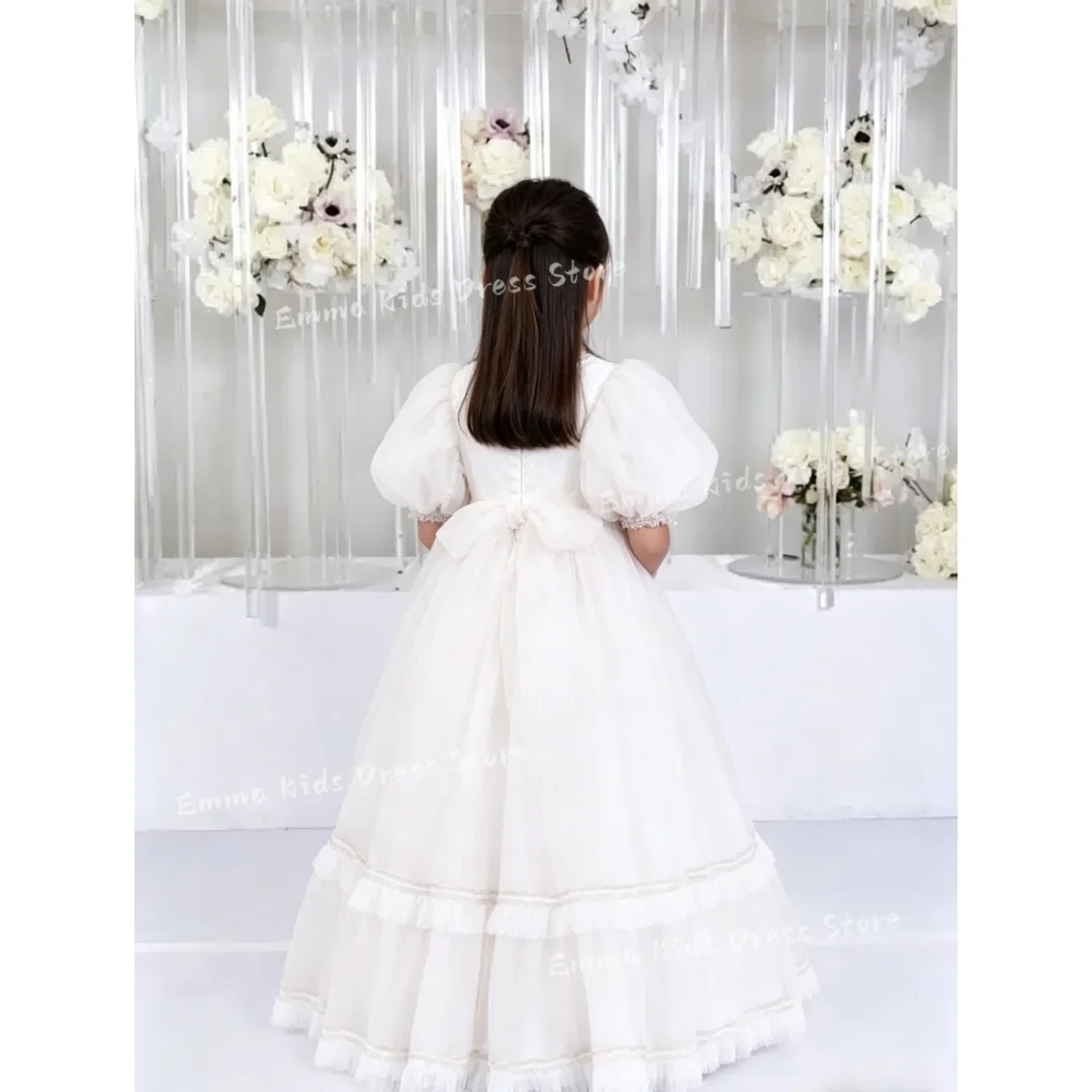 DORIS Custom Flower Girl Dress Short Sleeve Birthday Party Children's Wedding First Communion Ball Gown
DORIS Custom Flower Girl Dress Short Sleeve Birthday Party Children's Wedding First Communion Ball Gown
