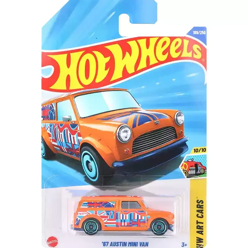 2025H Original Hot Wheels Car 67 Austin Mini Van 1/64 Diecast metal model voiture display boys Toys Birthday Friend gift carro
2025H Original Hot Wheels Car 67 Austin Mini Van 1/64 Diecast metal model voiture display boys Toys Birthday Friend gift carro