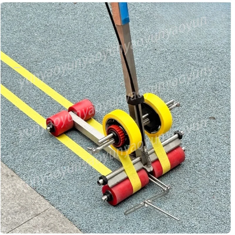Floor Tape Scribing Machine Basketball Court Plastic Track Sports Line Marker
Floor Tape Scribing Machine Basketball Court Plastic Track Sports Line Marker