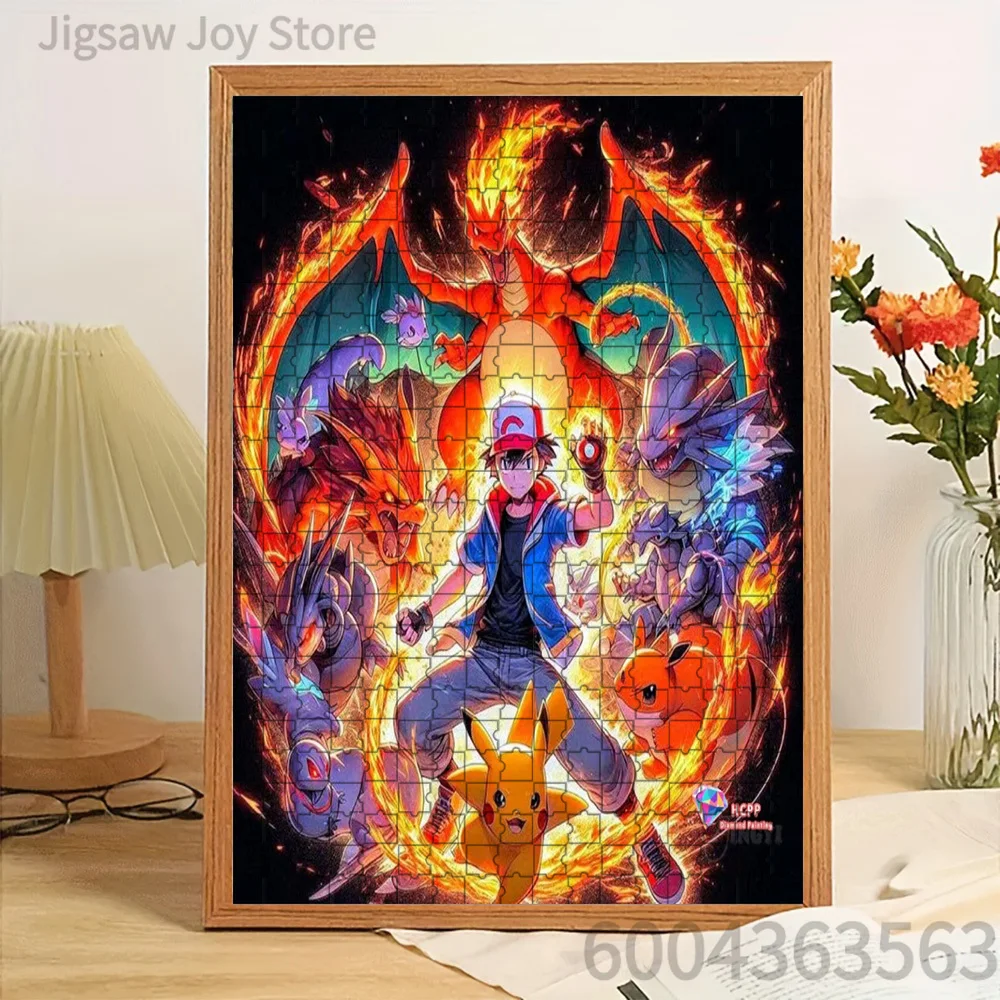 Paper Jigsaw Puzzle Ash Ketchum & Pokemon Epic Fire Style Artwork Brain Teaser
Paper Jigsaw Puzzle Ash Ketchum & Pokemon Epic Fire Style Artwork Brain Teaser