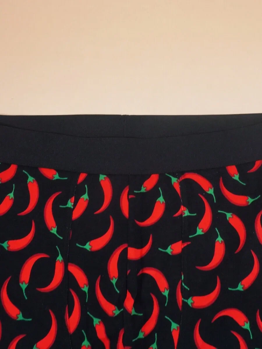 Chili Print Comfortable Breathable Mens Boxer Shorts
Chili Print Comfortable Breathable Mens Boxer Shorts
