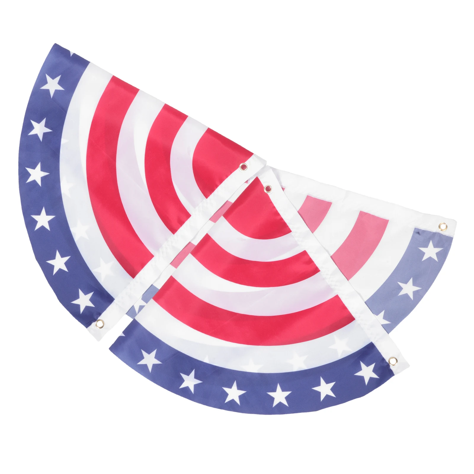 2Pcs American Bunting Fan Flag Patriotic Hanging Banner Decoration Outdoor Porch Deck Labor Day Independence Day 
2Pcs American Bunting Fan Flag Patriotic Hanging Banner Decoration Outdoor Porch Deck Labor Day Independence Day