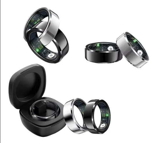 2024 R03 Smart Ring Waterproof Oxygen Heart Rate 5ATM Health Sleep Fitness Tracker with Charging Case
2024 R03 Smart Ring Waterproof Oxygen Heart Rate 5ATM Health Sleep Fitness Tracker with Charging Case