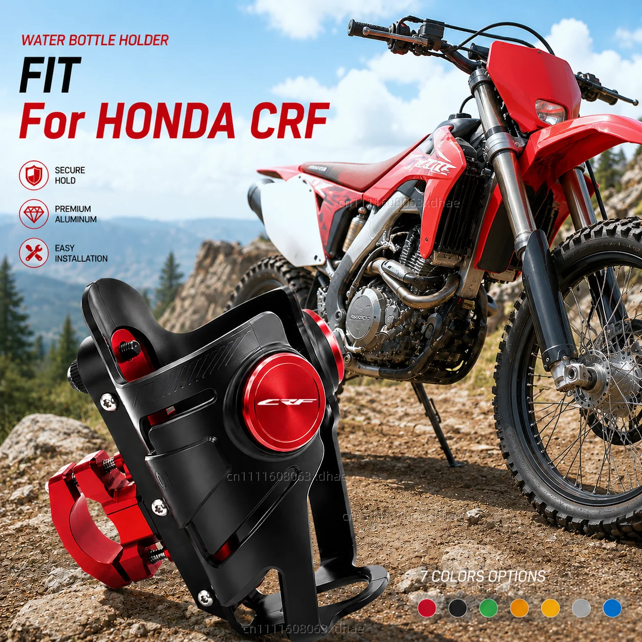 Motorcycle Water Bottle Holder For HONDA CRF300L CRF250L CRF 230 450L Coffee Beverage Tea Cup Support Modification Accessories
Motorcycle Water Bottle Holder For HONDA CRF300L CRF250L CRF 230 450L Coffee Beverage Tea Cup Support Modification Accessories