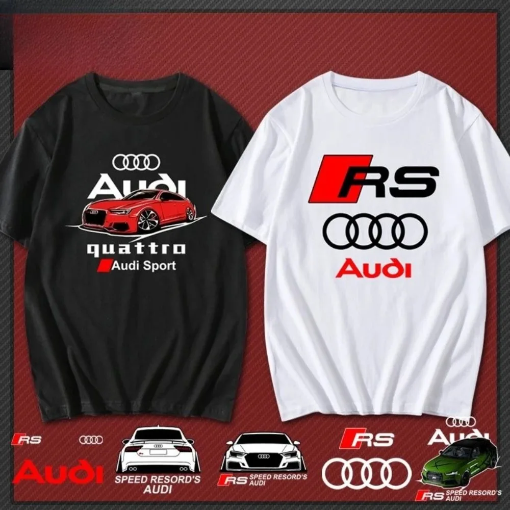 Более летний мужской костюм Audi Brand TCR Fan Racing F1, дышащая свободная футболка с короткими рукавами и круглым вырезом, мужской и женский одинаковый топ
Более летний мужской костюм Audi Brand TCR Fan Racing F1, дышащая свободная футболка с короткими рукавами и круглым вырезом, мужской и женский одинаковый топ