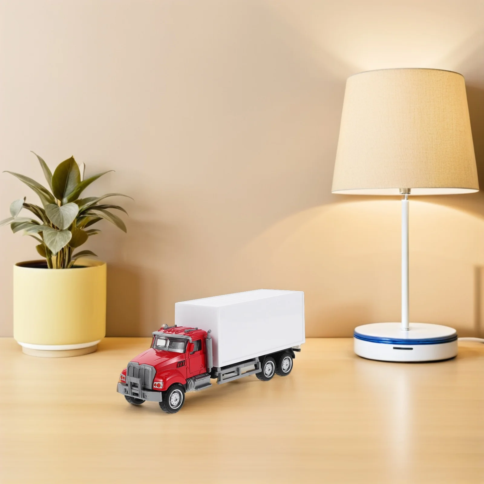 Diecast Semi Truck Alloy 15.5cm Realistic Transport Carrier Vehicle Friction Powered Trailer Perfect for Kids Play
Diecast Semi Truck Alloy 15.5cm Realistic Transport Carrier Vehicle Friction Powered Trailer Perfect for Kids Play