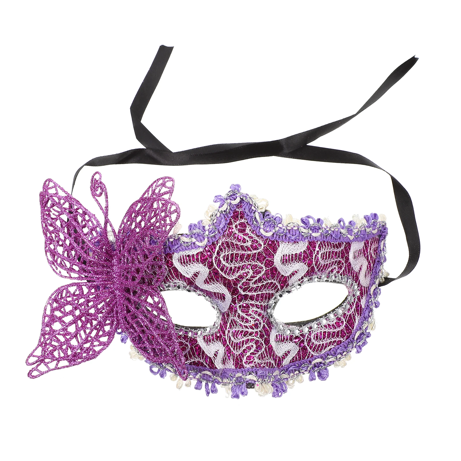 Butterfly Half Face Mask Masquerade Ball Lace Plastic Party Masks Women Decorative Facial Cosplay Halloween Christmas
Butterfly Half Face Mask Masquerade Ball Lace Plastic Party Masks Women Decorative Facial Cosplay Halloween Christmas