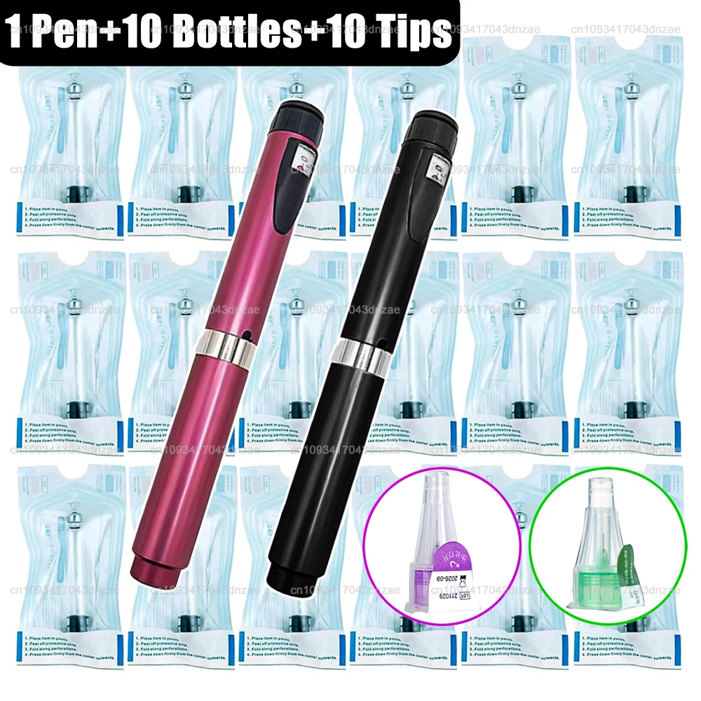 Magic Pen with 3ml Empty Cassette Cartridge Sterile Tattoo Insulin Injection Pen Kit For Lilly Insulin Pen 4/6/8mm Injection Tip
Magic Pen with 3ml Empty Cassette Cartridge Sterile Tattoo Insulin Injection Pen Kit For Lilly Insulin Pen 4/6/8mm Injection Tip