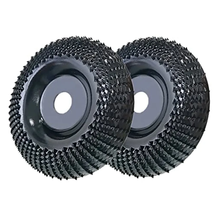 Wood Carving Disc Grinder Wheel Disc 4 Inch Wood Shaping Wheel Wood Grinding Shaping Disc for Angle Grinders with 5/8" Arbor 2P
Wood Carving Disc Grinder Wheel Disc 4 Inch Wood Shaping Wheel Wood Grinding Shaping Disc for Angle Grinders with 5/8" Arbor 2P