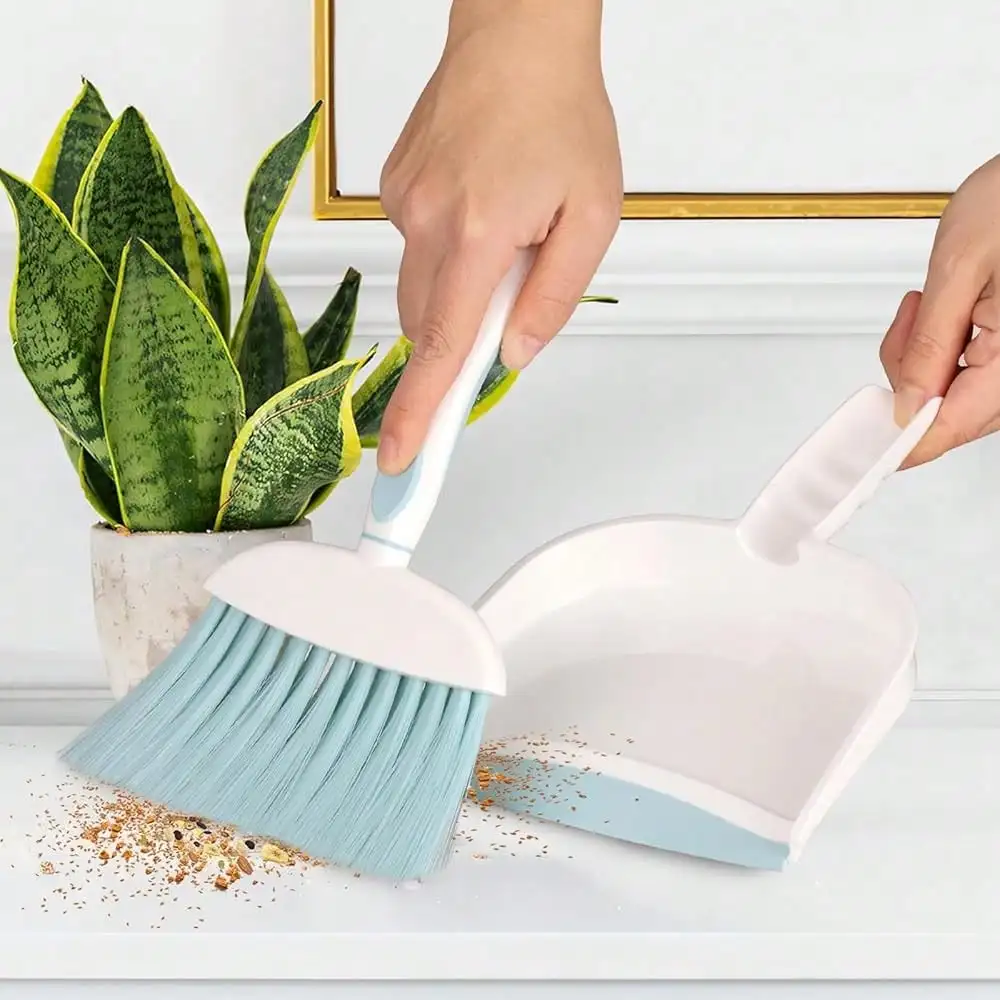 Small Dustpan And Brush Set Handheld Broom And Dustpan Set For Home Desktop Sofa Pet Household Care Camping (White+Green M3)
Small Dustpan And Brush Set Handheld Broom And Dustpan Set For Home Desktop Sofa Pet Household Care Camping (White+Green M3)