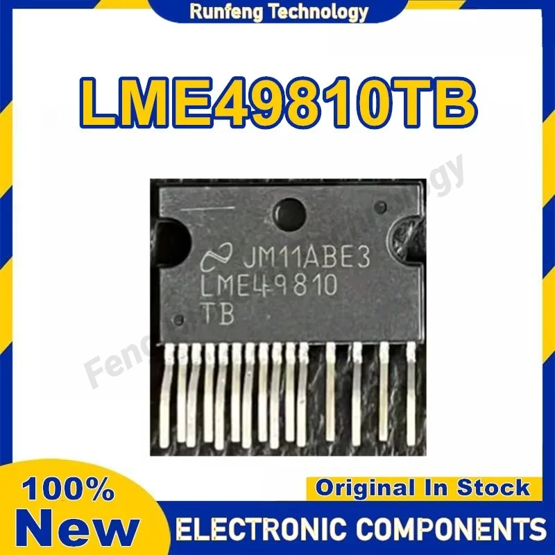 Новый чип усилителя аудиодрайвера LME49810 LME49810TB ZIP-15
Новый чип усилителя аудиодрайвера LME49810 LME49810TB ZIP-15