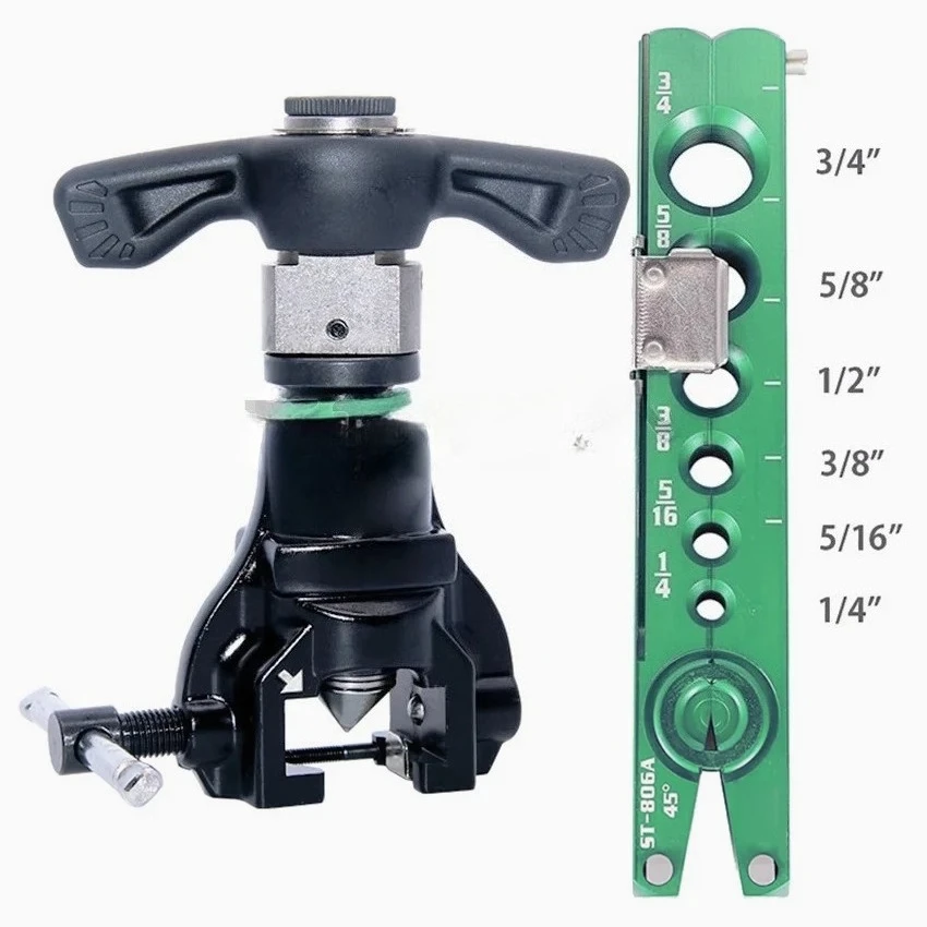 AZ-ST-R806A Expander Ratchet Hand Electric Dual purpose Eccentric Aluminum Alloy Expander Tube 1/4, 3/8, 1/2, 5/8, 3/4
AZ-ST-R806A Expander Ratchet Hand Electric Dual purpose Eccentric Aluminum Alloy Expander Tube 1/4, 3/8, 1/2, 5/8, 3/4