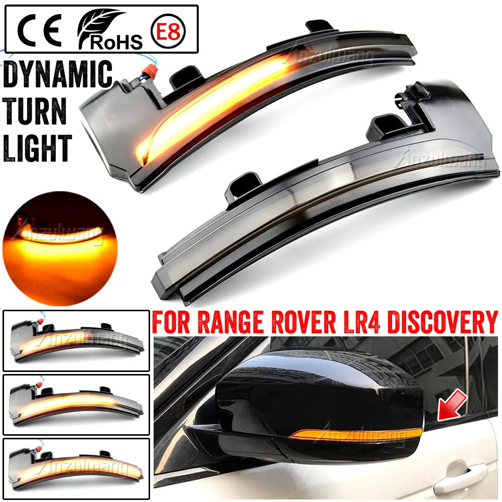 Dynamic Blinker LED Turn Signal Light For Land Rover LR4 Discovery Range Rover Sport Evoque MK IV 2013 2014 2015 2016 2017 2018
Dynamic Blinker LED Turn Signal Light For Land Rover LR4 Discovery Range Rover Sport Evoque MK IV 2013 2014 2015 2016 2017 2018