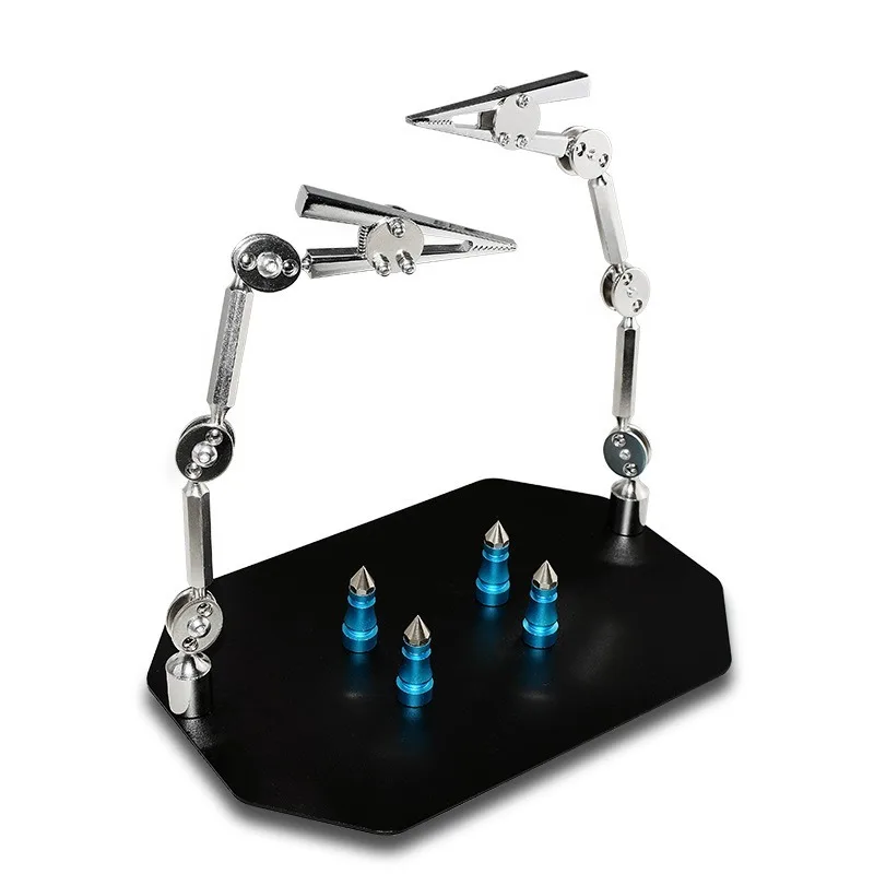 Jewelry fixture maintenance welding table, metal universal arm magnet bracket main board maintenance welding table fixture
Jewelry fixture maintenance welding table, metal universal arm magnet bracket main board maintenance welding table fixture