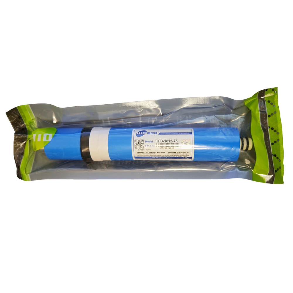 75G RO Membrane 1812 Model NSF Certified High Flow Replacement for Home Water Purifier System
75G RO Membrane 1812 Model NSF Certified High Flow Replacement for Home Water Purifier System