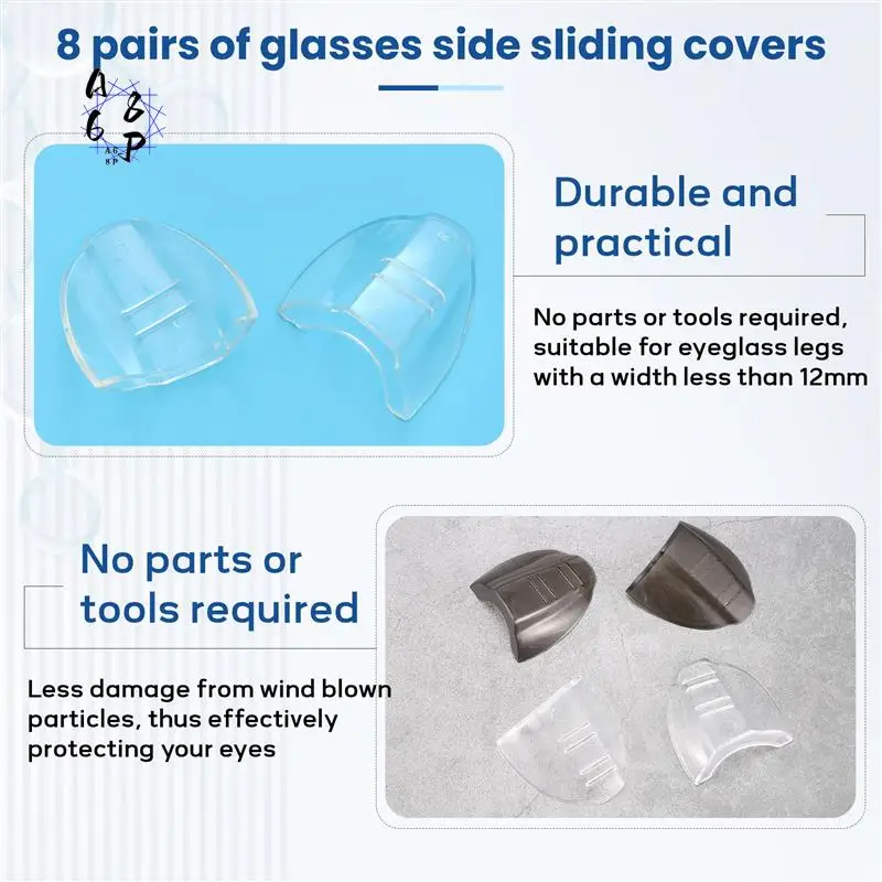 A68P-8 Pairs Safety Eye Glasses Side Slip Clear Flexible Slip On Shield Fits Small Medium Eyeglasses
A68P-8 Pairs Safety Eye Glasses Side Slip Clear Flexible Slip On Shield Fits Small Medium Eyeglasses