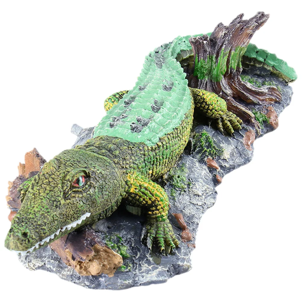 Realistic Crocodile Aquarium Ornament Air Bubbler Resin Fish Tank Decor Lightweight Compact for Movement Landscape
Realistic Crocodile Aquarium Ornament Air Bubbler Resin Fish Tank Decor Lightweight Compact for Movement Landscape