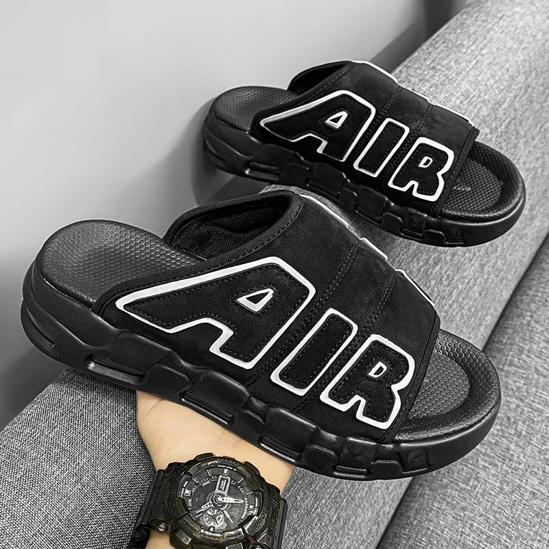 Men Air Cushion Design Slide Man Summer PVC Soft Non-slip Men's Sports Slippers New Slippers for Men Flip Flops Chanclas Hombre
Men Air Cushion Design Slide Man Summer PVC Soft Non-slip Men's Sports Slippers New Slippers for Men Flip Flops Chanclas Hombre