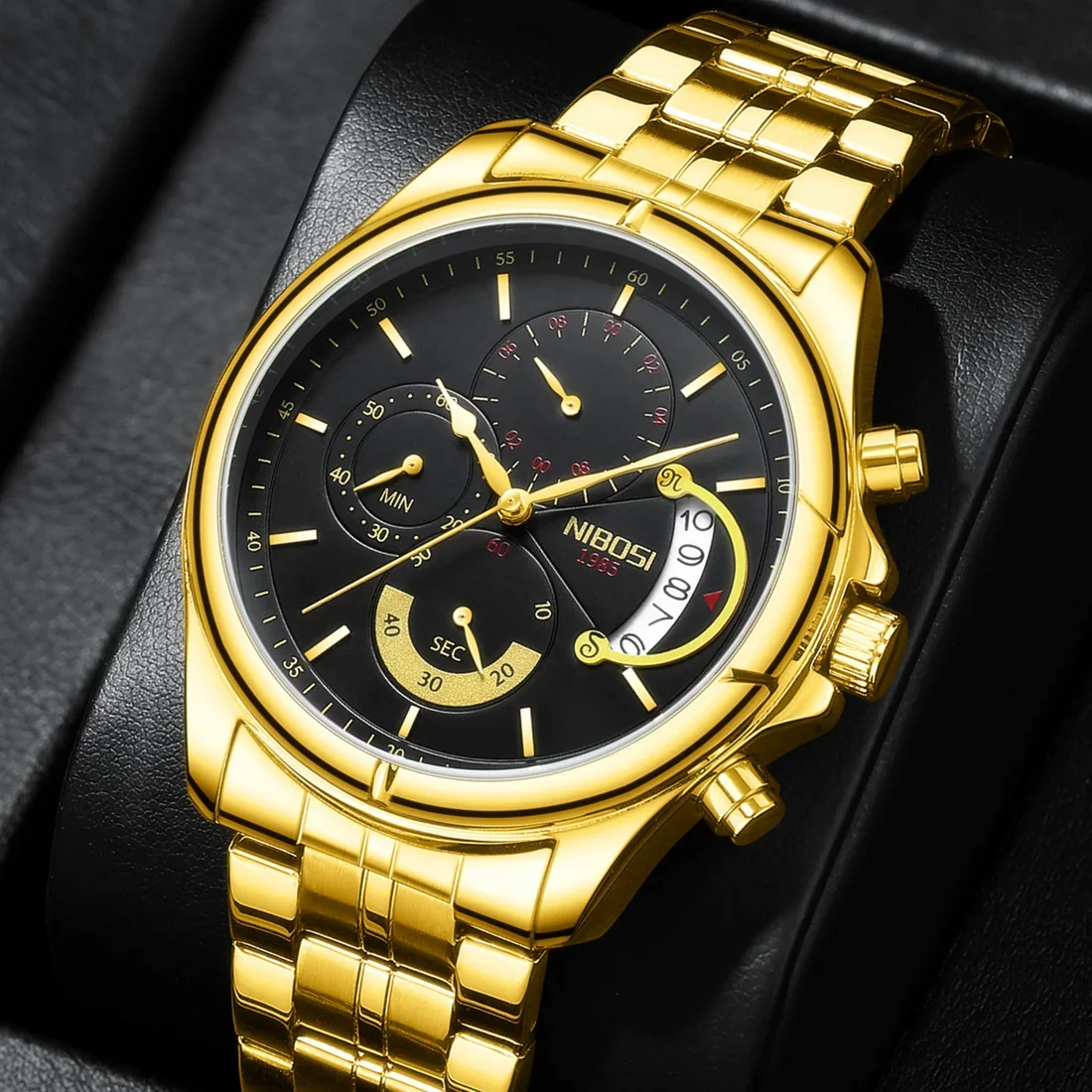 NIBOSI Luxury Sports Watch Men Quartz Waterproof Luminous Date Chronograph Men's Watches Stainless Steel Man Watch Male Clock
NIBOSI Luxury Sports Watch Men Quartz Waterproof Luminous Date Chronograph Men's Watches Stainless Steel Man Watch Male Clock