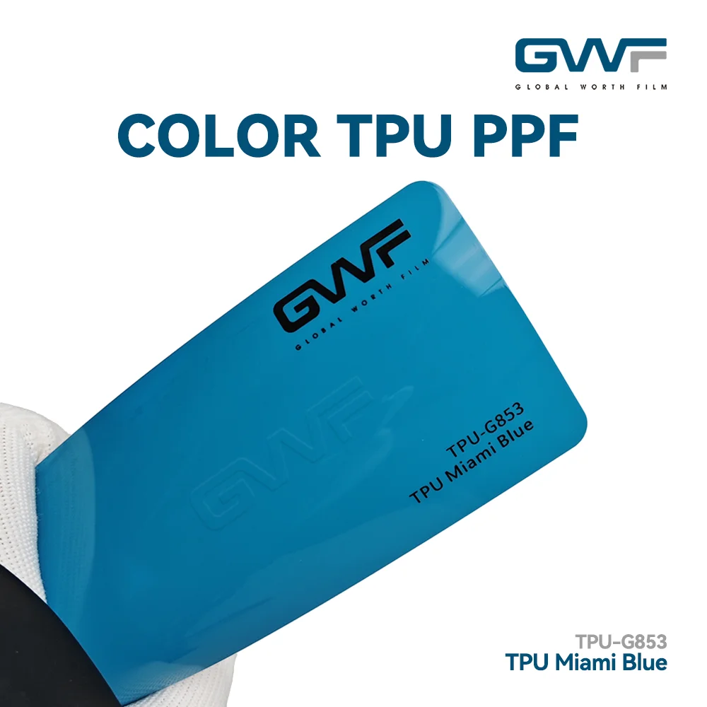 Miami Blue TPU PPF Wet Dry Install Self Repair Car Color Change Paint Protection Film
Miami Blue TPU PPF Wet Dry Install Self Repair Car Color Change Paint Protection Film