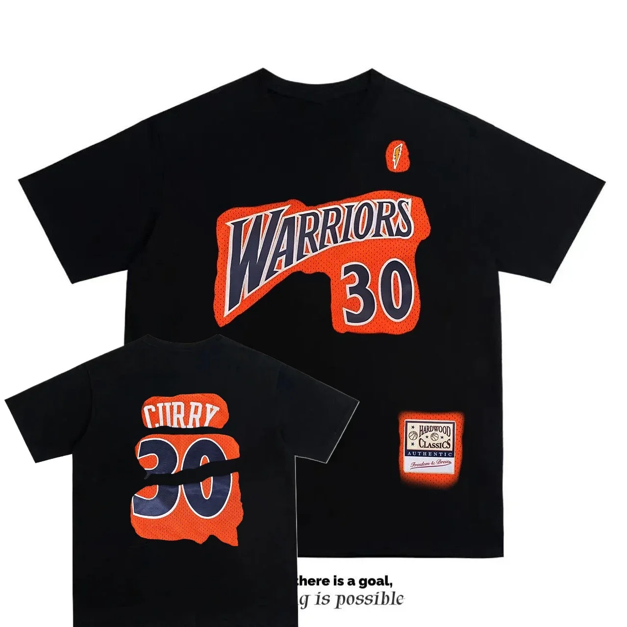 Warriors No. 30 Basketball Cotton T-shirt Summer Breathable Sports Training Top Men's and Women's Casual Short-sleeved Loose Tee
Warriors No. 30 Basketball Cotton T-shirt Summer Breathable Sports Training Top Men's and Women's Casual Short-sleeved Loose Tee