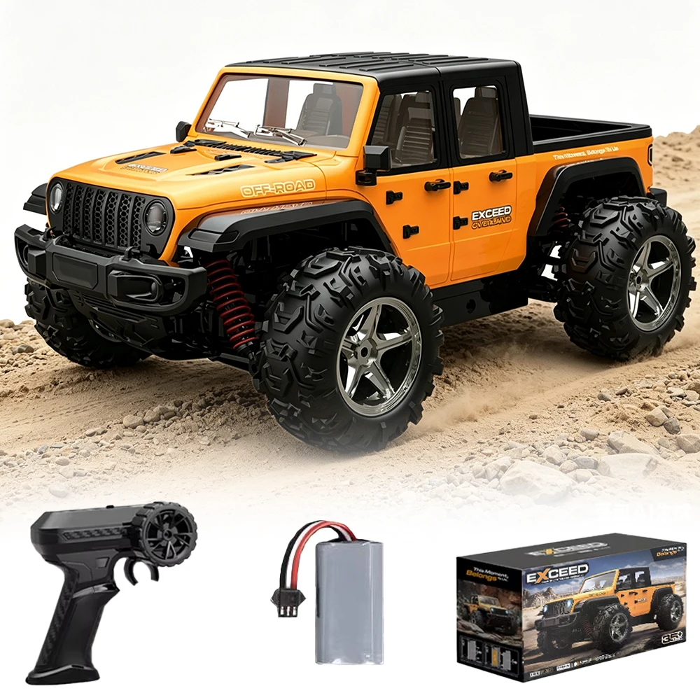 Four-Wheel Drive Wrangler Off-Road Car 1:20 Scale 2.4G Waterproof High-Speed Racing Toy with Flashing Lights C8819 Gift for Kids
Four-Wheel Drive Wrangler Off-Road Car 1:20 Scale 2.4G Waterproof High-Speed Racing Toy with Flashing Lights C8819 Gift for Kids