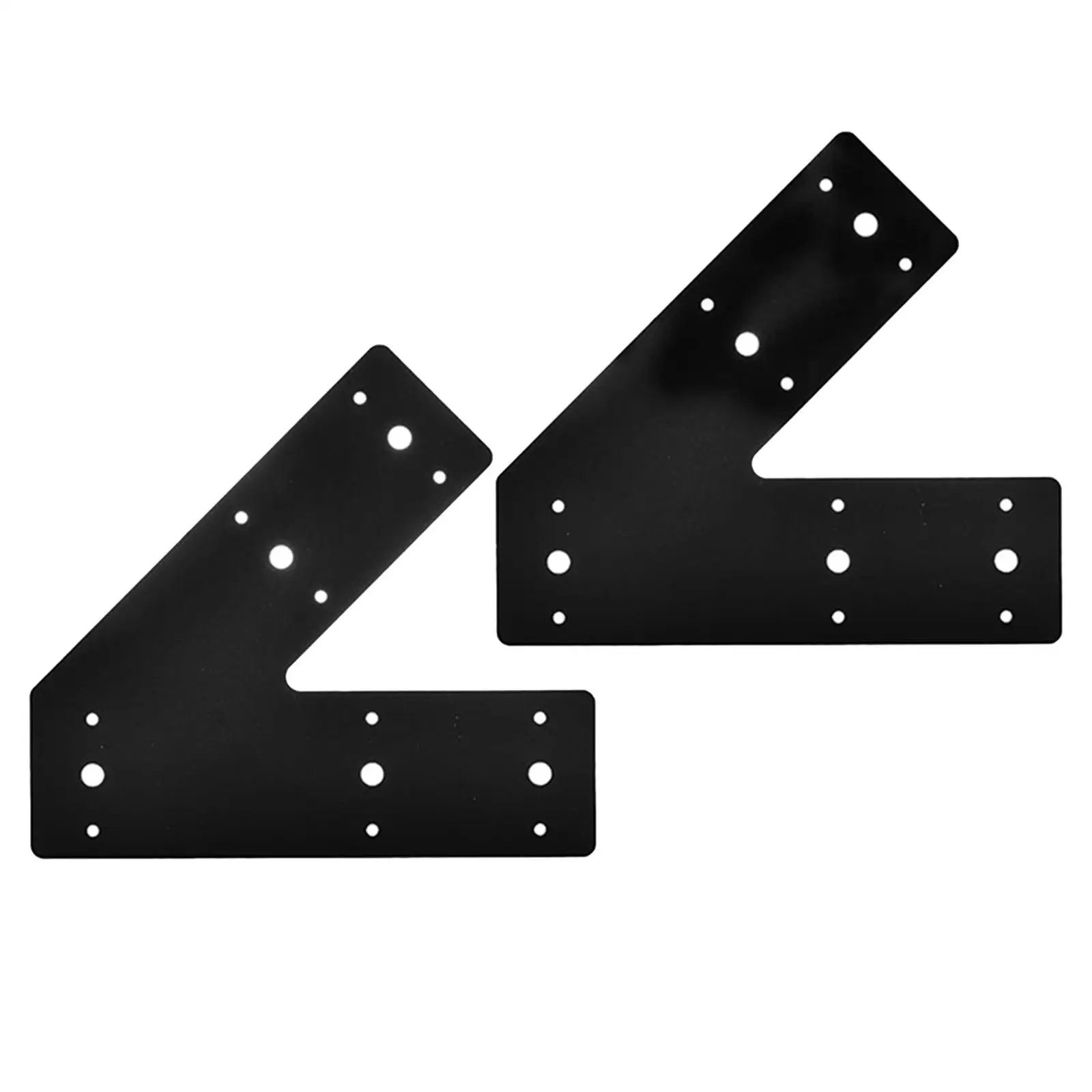 2 Pieces 45 Degree Angle Bracket Leg Bracket Post Bracket Mending Plate for Metal Woodworking Projects Black Color Durable
2 Pieces 45 Degree Angle Bracket Leg Bracket Post Bracket Mending Plate for Metal Woodworking Projects Black Color Durable