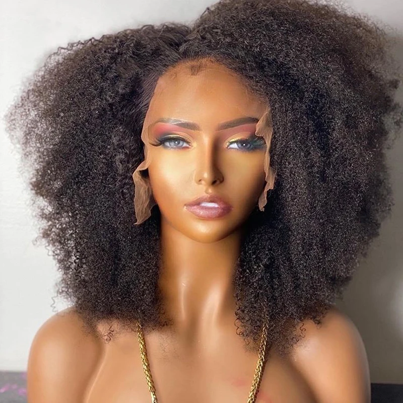 Yaki Soft Natural Black Glueless 180Density Short Bob Kinky Straight Lace Front Wig For Women With Baby Hair Preplucked Daily
Yaki Soft Natural Black Glueless 180Density Short Bob Kinky Straight Lace Front Wig For Women With Baby Hair Preplucked Daily