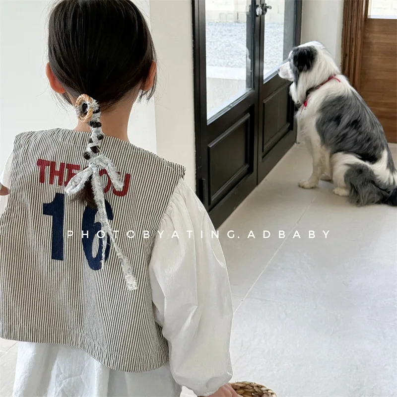 2025 Spring New Children Sleeveless Vest Coat Girls Floral Cardigan Kids Casual Vest Jacket Baby Casual Clothes
2025 Spring New Children Sleeveless Vest Coat Girls Floral Cardigan Kids Casual Vest Jacket Baby Casual Clothes