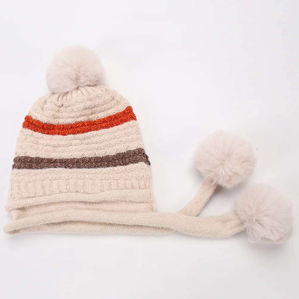 One Size Warm Wool Knitted Hat for Women Beige Hair Ball Decor Lightweight Soft Cap Ideal for Cold Weather Outdoor Sports
One Size Warm Wool Knitted Hat for Women Beige Hair Ball Decor Lightweight Soft Cap Ideal for Cold Weather Outdoor Sports