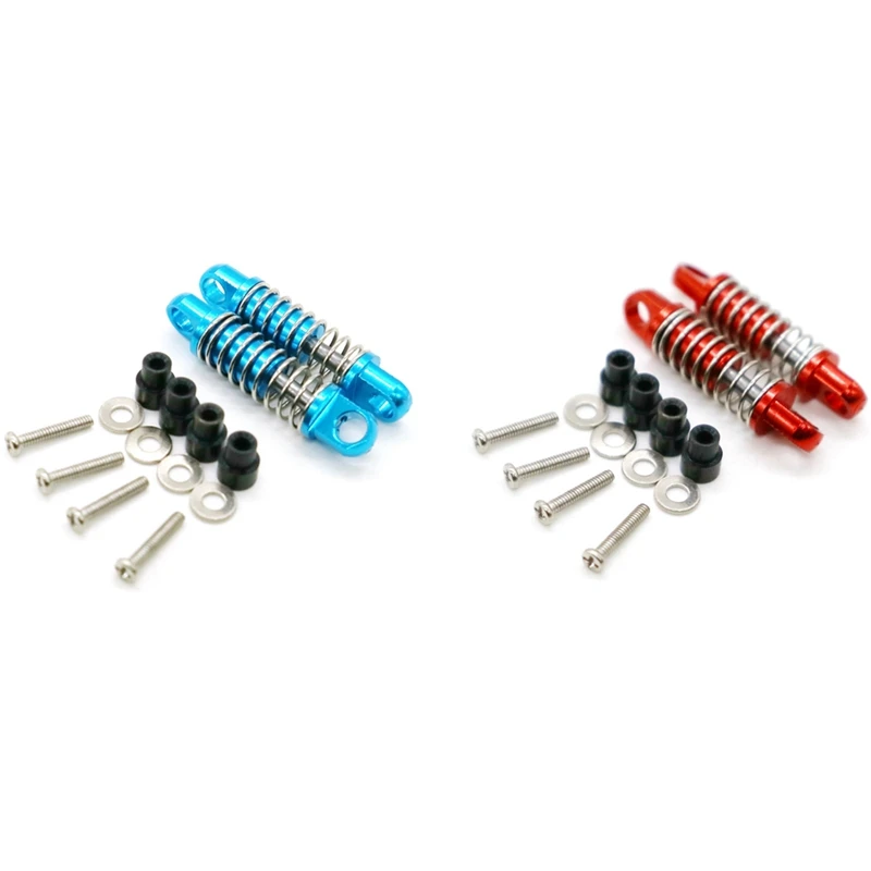 X18A-4Pcs 1/28 Алюминиевые амортизаторы с дистанционным управлением для радиоуправляемого автомобиля Wltoys K969 K989 K999 P929 4Wd - 2 шт. Синий и 2 шт. Красный
X18A-4Pcs 1/28 Алюминиевые амортизаторы с дистанционным управлением для радиоуправляемого автомобиля Wltoys K969 K989 K999 P929 4Wd - 2 шт. Синий и 2 шт. Красный