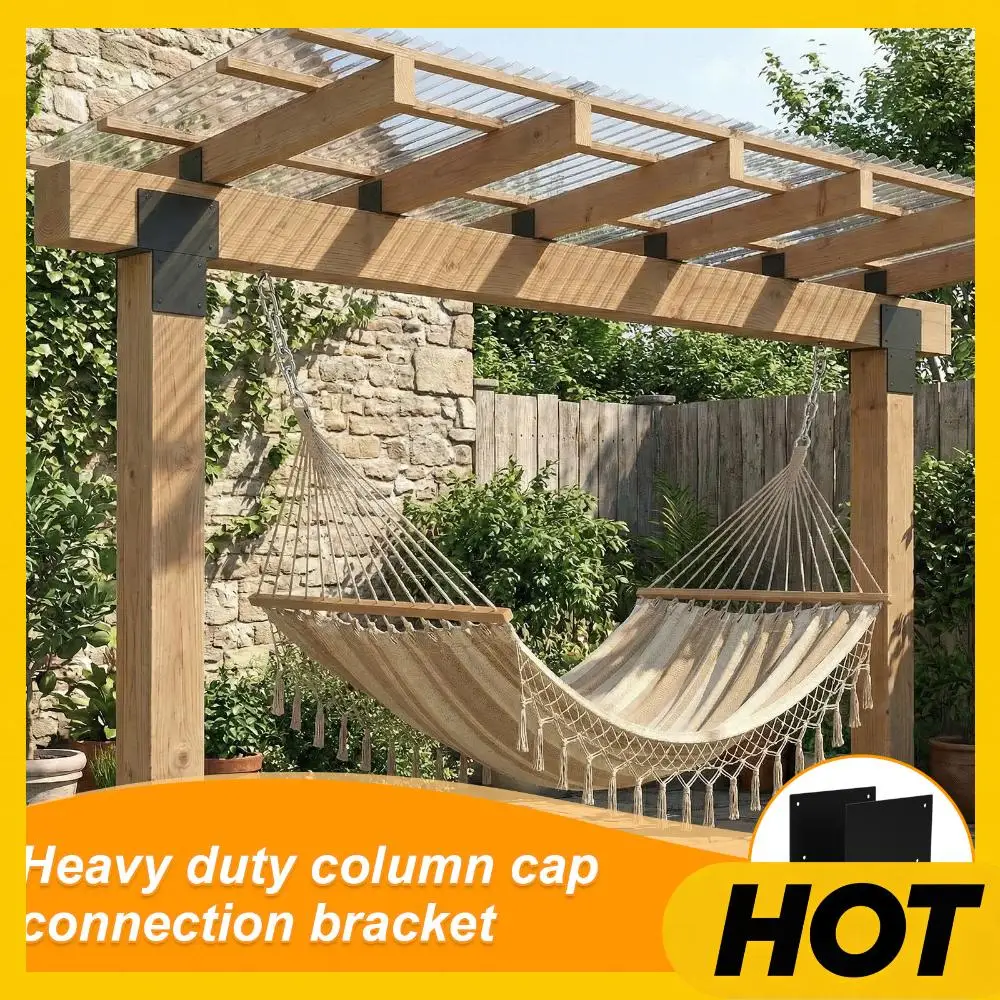 2 Pack Post Caps Tie Brackets 6x6 (Actual 5.5x5.5in) Post Anchor Inside Mount Bracket Steel Post Anchor Connector for Wood
2 Pack Post Caps Tie Brackets 6x6 (Actual 5.5x5.5in) Post Anchor Inside Mount Bracket Steel Post Anchor Connector for Wood