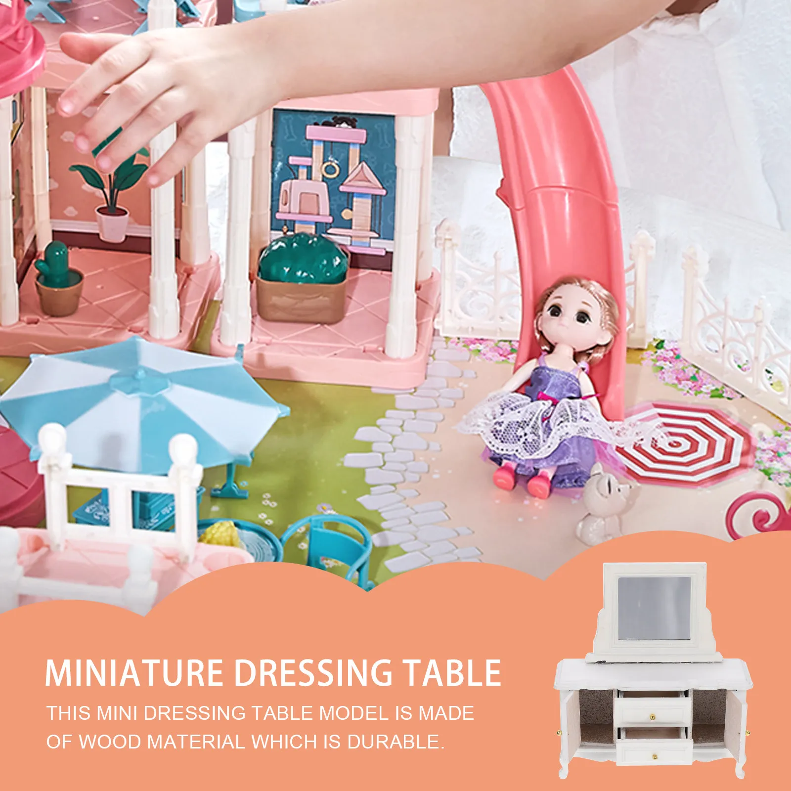 Mini House Prop Wooden Dresser Landscape Decor Reasonable Design for Micro Landscape Models Mini Furniture Ornament
Mini House Prop Wooden Dresser Landscape Decor Reasonable Design for Micro Landscape Models Mini Furniture Ornament