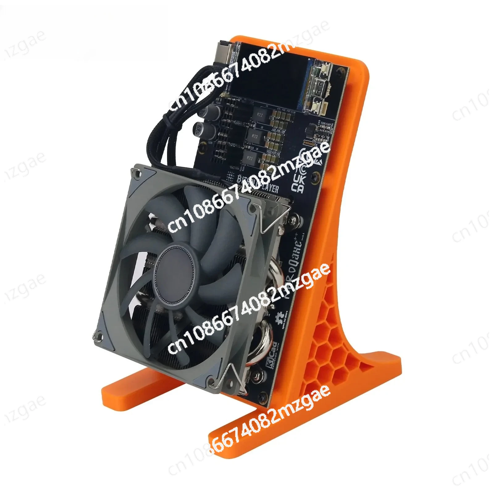 NerdQaxe++ 4.8TH/s 80W ASIC Miner BTC Miner Open-Source Home Bitcoin Miner (Wifi Connection only)
NerdQaxe++ 4.8TH/s 80W ASIC Miner BTC Miner Open-Source Home Bitcoin Miner (Wifi Connection only)