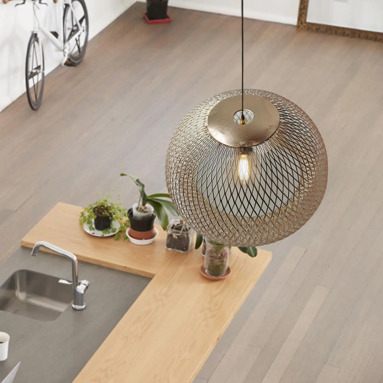 Современный абажур из железной проволоки, металлическая клетка для лампы, потолочный подвесной светильник, абажур для чайного домика, отеля, кухонного острова, дома, ресторана
Современный абажур из железной проволоки, металлическая клетка для лампы, потолочный подвесной светильник, абажур для чайного домика, отеля, кухонного острова, дома, ресторана