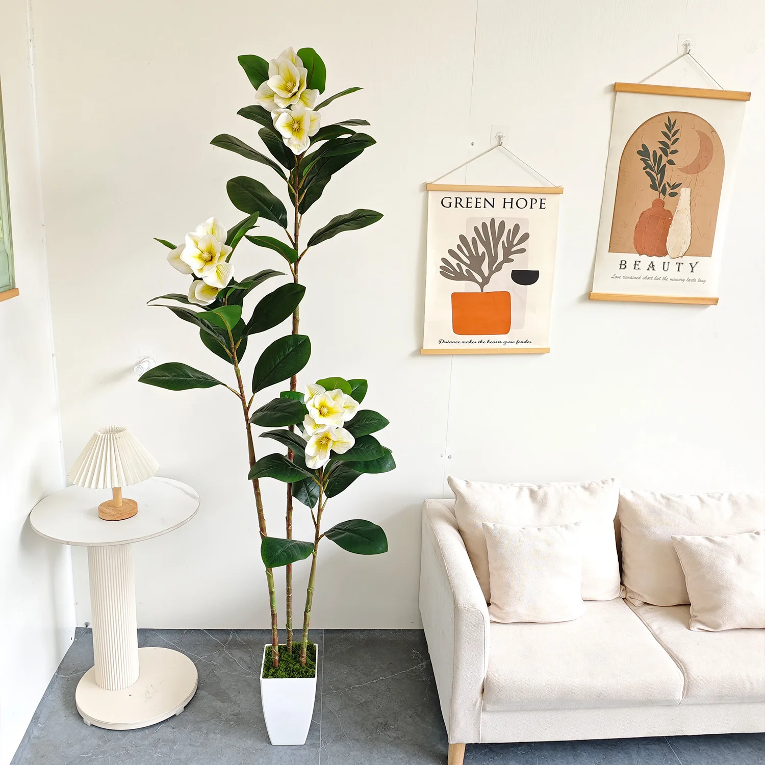 Premium Artificial Magnolia Tree with Flowers,Faux Potted Greenery Plant for Indoor Decor,Lifelike Fake Tree for Home Decoration
Premium Artificial Magnolia Tree with Flowers,Faux Potted Greenery Plant for Indoor Decor,Lifelike Fake Tree for Home Decoration