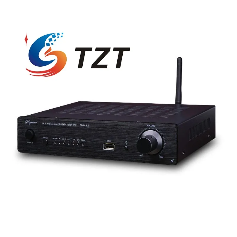 TZT Black/Silvery HiFi Professional Lossless Bluetooth Digital Audio Player Decoder DAC with ES9039 CS8406 And PCM1802
TZT Black/Silvery HiFi Professional Lossless Bluetooth Digital Audio Player Decoder DAC with ES9039 CS8406 And PCM1802